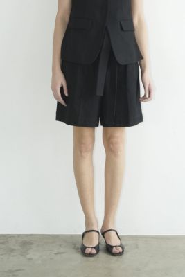 CLANE(クラネ)のSTITCH BELT HALF PANTS通販 | 集英社HAPPY PLUS