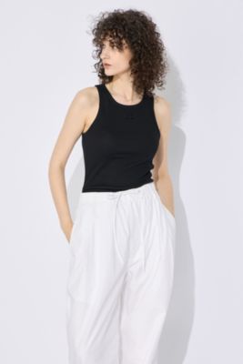 GANNI タンクトップ GANNI(ガニー)のSoft Cotton Rib Tank Top通販 | 集英社HAPPY