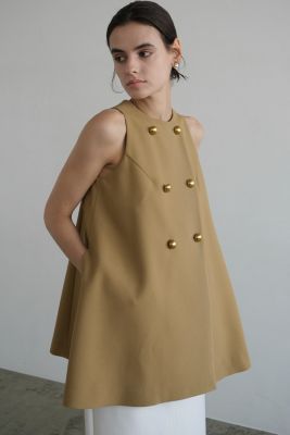 CLANE(クラネ)のDOUBLE BUTTON FLARE TOPS通販 | 集英社HAPPY
