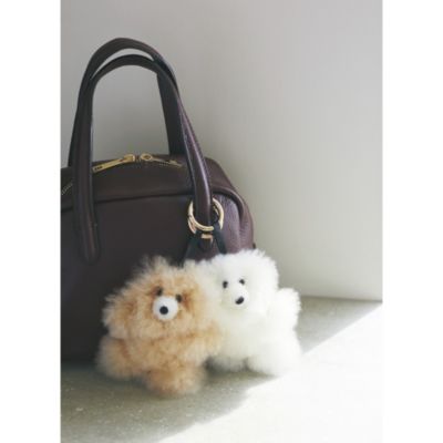 希少　パラスパレス　ヴァーム　ヘチマ衿　アルパカシャギー コート　チャーム付き COSY(コージー)のSmall Bear Baby Alpaca Key ring／キーチャーム通販