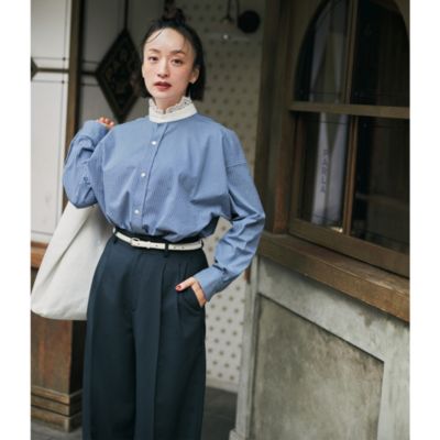 12closet(トゥエルブクローゼット)の【洗える】衿レース2WAY