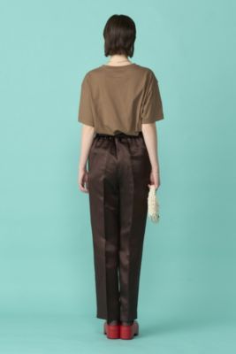 BLAMINKブラミンク　ストレートタックパンツ　36 BLAMINKブラミンク ストレートタックパンツ 36 レディース