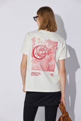 GANNI(ガニー)のBasic Jersey Celestial Poster Relaxed T