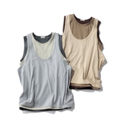 INSCRIRE(アンスクリア)のLight Jersey Layered T／T通販 | 集英社