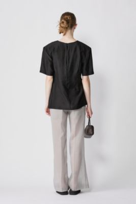 AMOMENTO(アモーメント)のSHEER STRAIGHT FIT PANTS通販