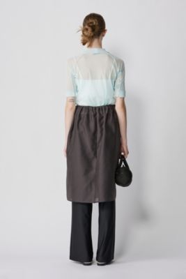 AMOMENTO(アモーメント)のSHIRRING ORGANZA SKIRT通販 | mirabella