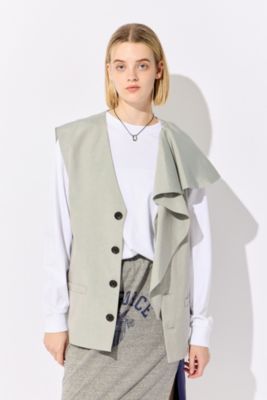 【美品】室内短時間のみのみ着用⭐︎MARGEマージ⭐︎ジレ ベスト 完売 美品】室内短時間のみのみ着用⭐︎MARGEマージ⭐︎ジレ ベスト