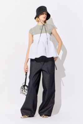 値下げ⭐︎CECILIE BAHNSEN セシリーバンセン selena top SELENA | TOP NIMBUS MATELASSE BLACK