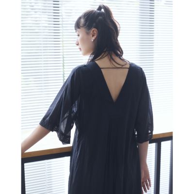 【新品タグ付✨】Sara mallika Cotton Lace Dress Sara Mallika(サラマリカ)のCOTTON VOILE LACE PINTUCK DRESS