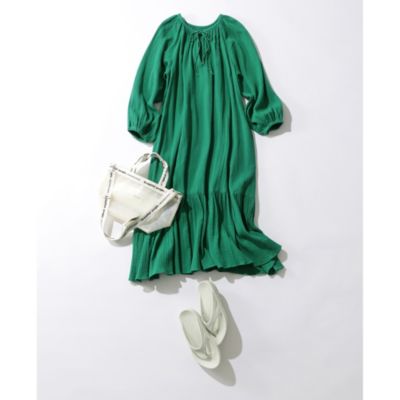 【新品タグ付き】サラマリカ Cotton Gauze Long Dress Sara Mallika(サラマリカ)のCOTTON GAUZE LONG DRESS通販
