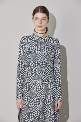 TELMA(テルマ)のOptical Checked Easy Dress通販 | mirabella TELMA(テルマ)のOptical Checked Easy Dress通販 | mirabella