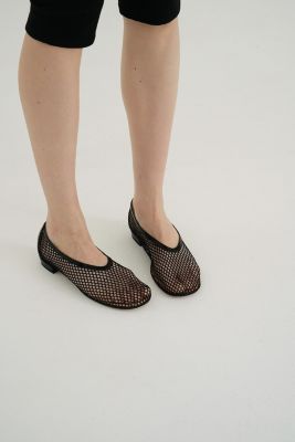CLANE(クラネ)のMESH OBLIQUE TOE FLAT SHOES通販 | 集英社HAPPY