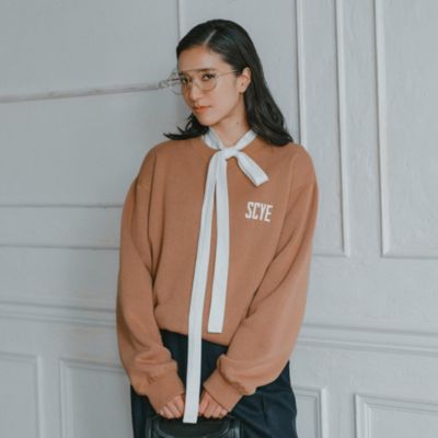 Scye(サイ)のFleece Back Jersey Sweat Shirt通販 | 集英社HAPPY PLUS