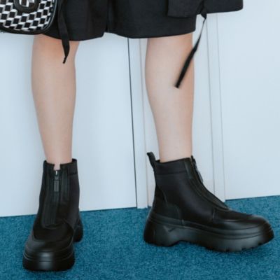 HUNTER(ハンター)のEXPLORER ANKLE ZIP FLATFORM BOOT通販 | 集英社