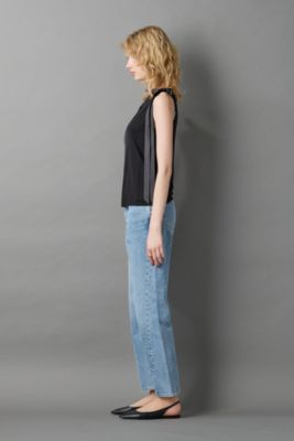 【関税込み】TOTEME グレー ツイストシーム ジーンズ TOTEME(トーテム)のTwisted seam denim full length通販