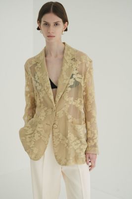 CLANE(クラネ)のFLOWER SHEER JACQUARD JACKET通販 | 集英社