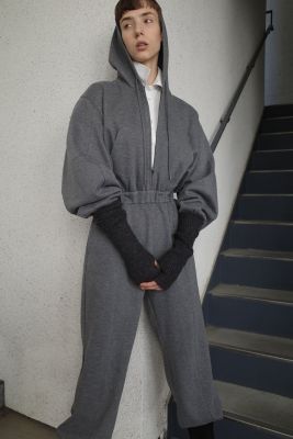 CLANE HOODED SWEAT ALL IN ONE ブラック　0 CLANE(クラネ)のHOODED SWEAT ALL IN ONE通販 | mirabella（ミラベラ