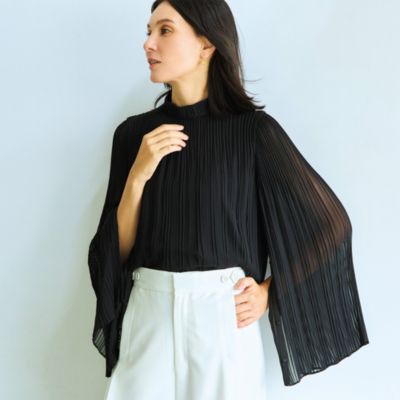 Col Pierrot(コル ピエロ)のプリーツブラウス通販 | 集英社HAPPY PLUS