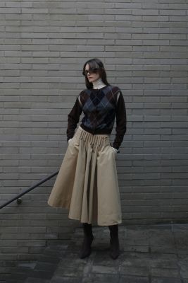 CLANE(クラネ)のTUCK DETAIL FLARE SKIRT通販 | mirabella（ミラベラ