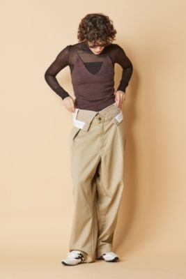 KANAKO SAKAI(カナコ サカイ)のSHEER KNIT TURTLENECK通販 | mirabella