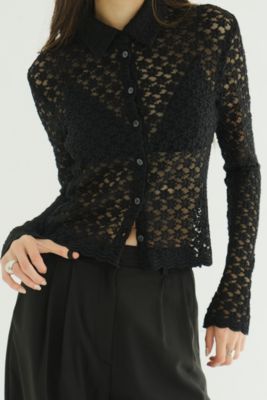 CLANE(クラネ)の3D FLOWER LACE SHIRT通販 | 集英社HAPPY PLUS STORE