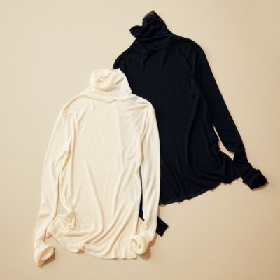 12closet(トゥエルブクローゼット)の【洗える】セルロースカシミヤ