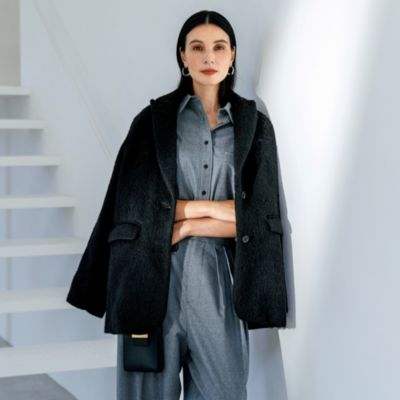 E by eclat(イーバイエクラ)の【福田亜矢子さんコラボ】軽量コート