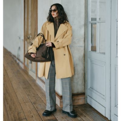 ほぼ未使用✨️25SS　エストネーション　ソモウウール トレンチコート　38 ほぼ未使用✨️25SS エストネーション ソモウウール トレンチコート 38