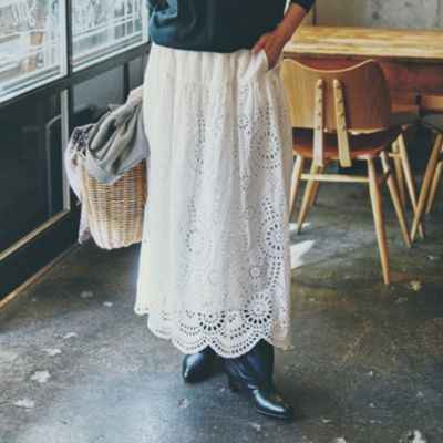 �y�􂦂�z�C���h�R�b�g���h�J���[�X�X�J�[�g�^12closet