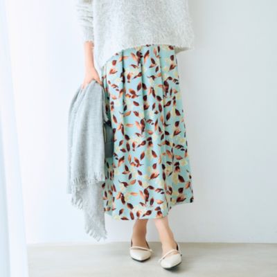 M7days(エムセブンデイズ)のフラワープリントスカート通販 | mirabella