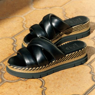 ストローソールサンダル