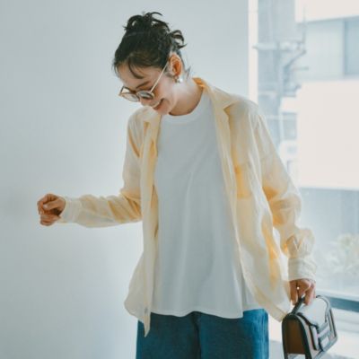 美品✨EILEENモデル　フランク&アイリーン　オレンジ　ストライプ　ゆったり Frank＆Eileen（フランク&アイリーン）通販 - HAPPY PLUS STORE