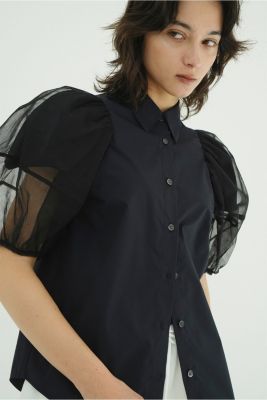 CLANE(クラネ)のTULLE LAYERED SLEEVE SHIRTS通販 | 集英社HAPPY PLUS