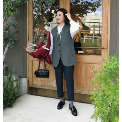 ���f���g���F164cm/�`���R�[���O���[/�t���[/�@LEE�f��