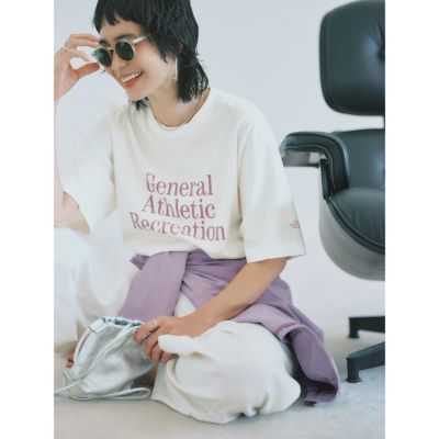 モデル身長:170cm/ホワイト×シーフォグ/L/ LEE掲載