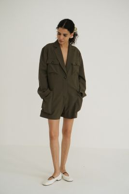 CLANE クラネ MILITARY SHORT ALL IN ONE CLANE MILITARY SHORT ALL IN ONE