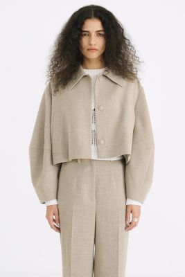 CLANE(クラネ)のCOCOON SLEEVE SHORT JACKET通販 | mirabella