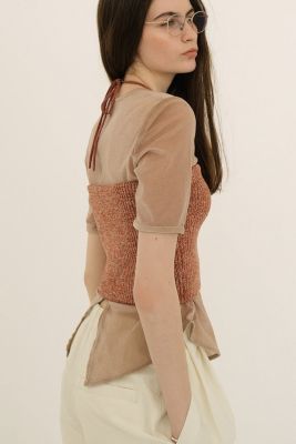 CLANE(クラネ)のHEATHER COTTON KNIT TUBETOP通販 | mirabella