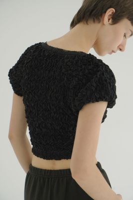 【9/27まで】CLANE SHIRRING PUFF TOPS BLACK CLANE(クラネ)のSHIRRING PUFF TOPS通販 | mirabella（ミラベラ