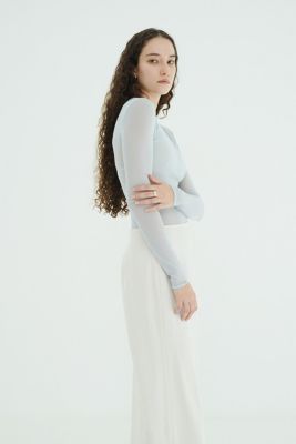 CLANE(クラネ)のSHEER TULLE TOPS通販 | mirabella（ミラベラ