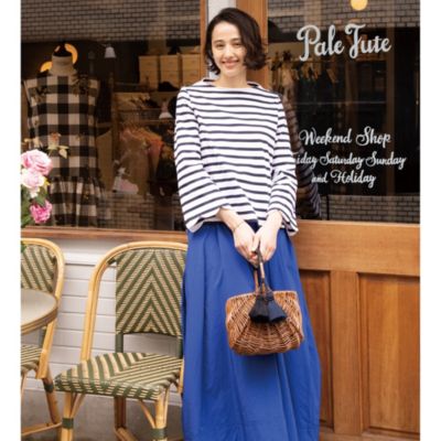 激安超安値 美品 Pale Jute ペールジュート weekendbasket Lサイズ