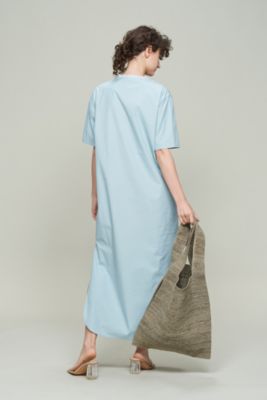 SEYA. T－DRESS／SILK ＆ COTTON BLEND