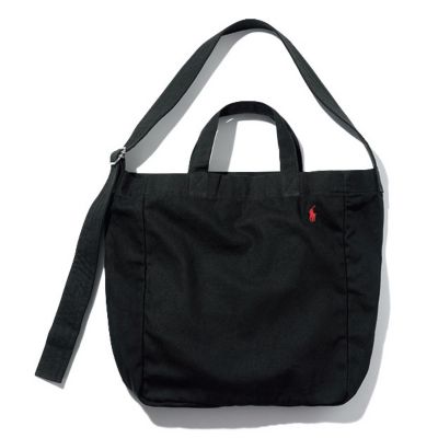 POLO RALPH LAUREN(ポロラルフローレン)のCOTTON CANVAS SHOPPER TOTE