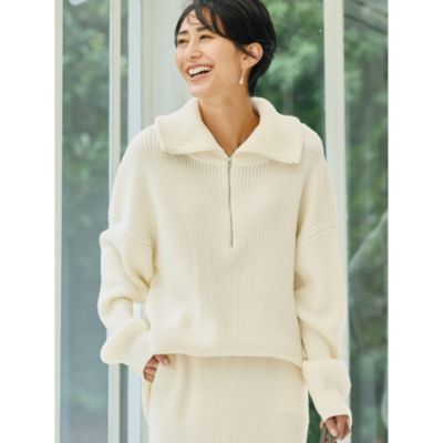 SLOANEスローンシルクらリブニット 秋色SLOANE☆ニュースタッフ編☆｜ビームス ハウス 丸の内｜BEAMS