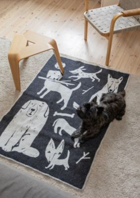 ラプアンカンクリ　KOIRAPUISTO ウールブランケット KOIRAPUISTO blanket 90x130cm – LAPUAN KANKURIT（ラプアン