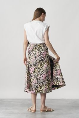 大人気の 22AW TELMA テルマ COMBI FLAR SKIRT ロングスカート ロング