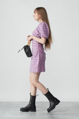GANNI(ガニー)のCheck Suiting Mini Dress通販 | mirabella