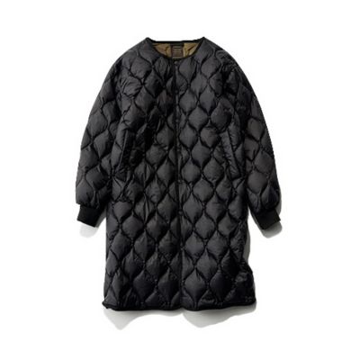 TAION(�^�C�I��)/MILITARY OVER SIZE CREW NECK LONG DOWN JACKET�iSOFT SHELL�j