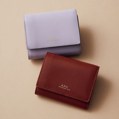 A.P.C. LOIS スモールコンパクトウォレット Lois スモールコンパクトウォレット【A.P.C.】
