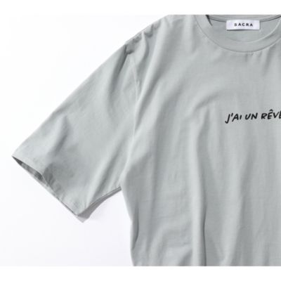 SACRA(サクラ)のロゴ入りコットンTシャツ通販 | 集英社HAPPY